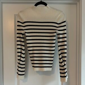 Striped Ribbed Sweater